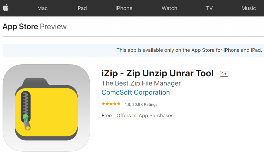 unzipping programs for mac
